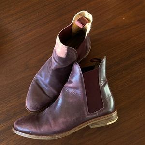 Burgundy Everlane Boots